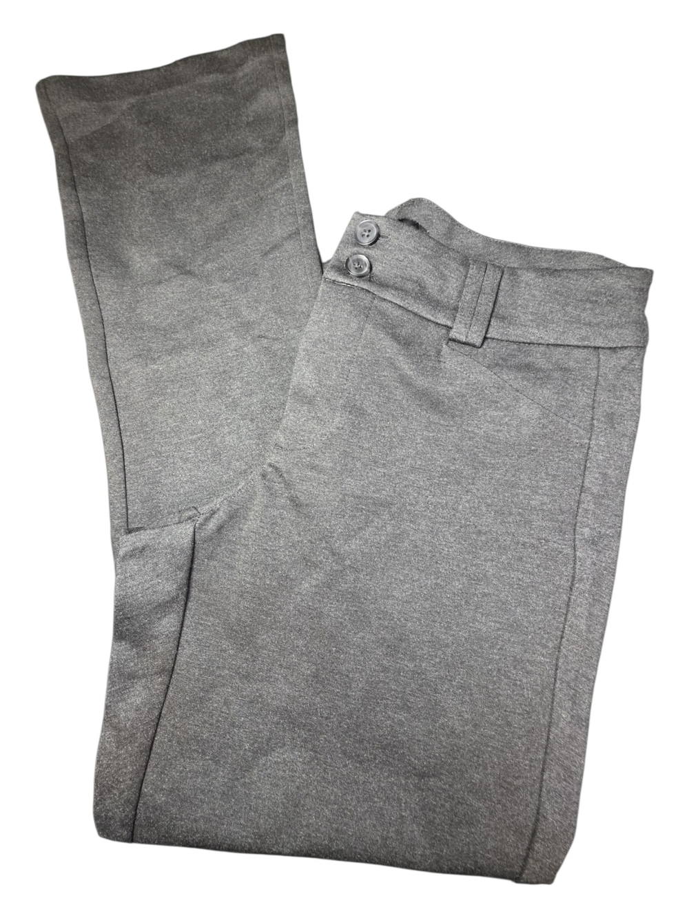 NWT Torrid Studio Luxe Ponte Mid Rise Trouser Bootcut Pants Grey Tall 12T Work